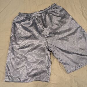 Men's silk shorts